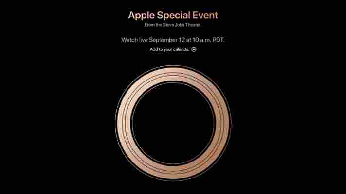 Apple will reveal its new iPhones on September 12