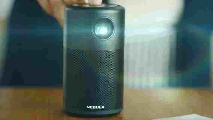 Anker’s Nebula Capsule is a 100-inch Android projector the size of a soda can