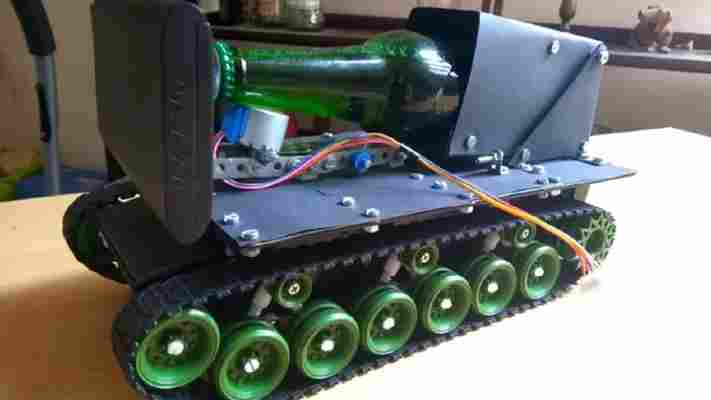 We salute the developer who created an Alexa-controlled robot tank to deliver his beer