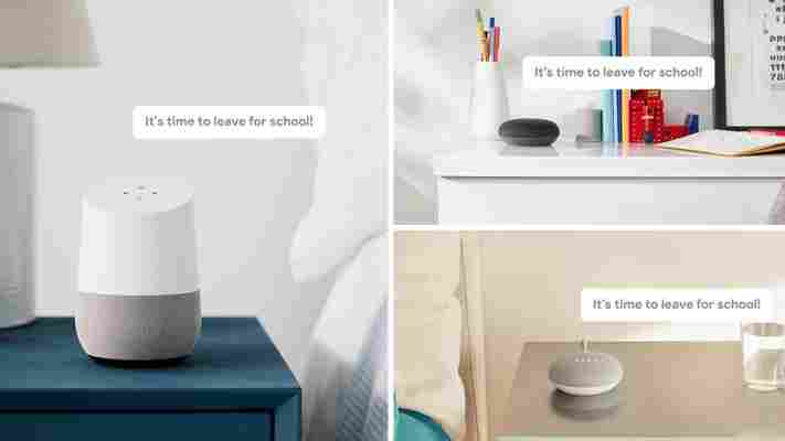Google Assistant now lets you broadcast messages across all your Home speakers