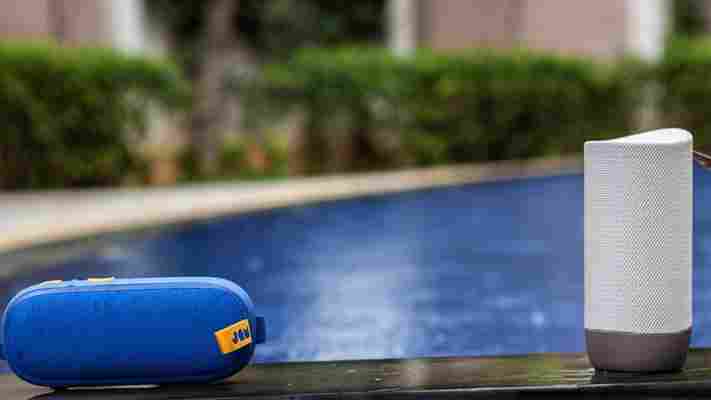Jam’s cheap splashproof speakers cleverly hide charging cables for hassle-free portability